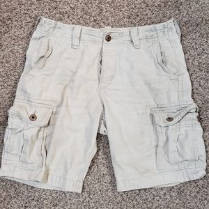 Hollister cargo shorts